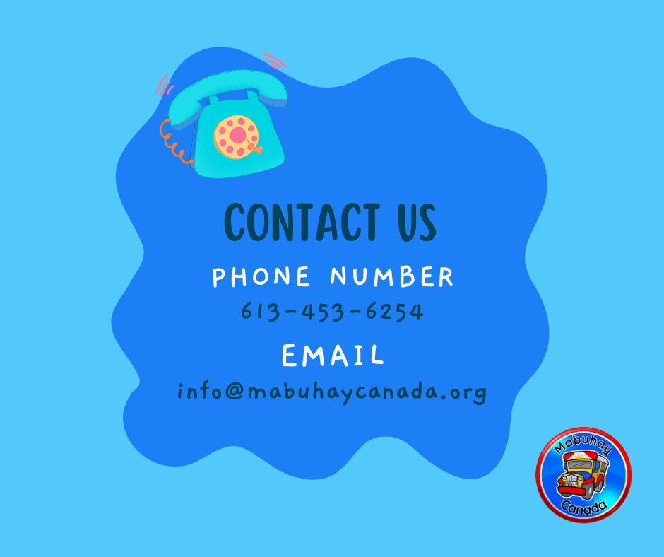 Contact Page Mabuhay Canada