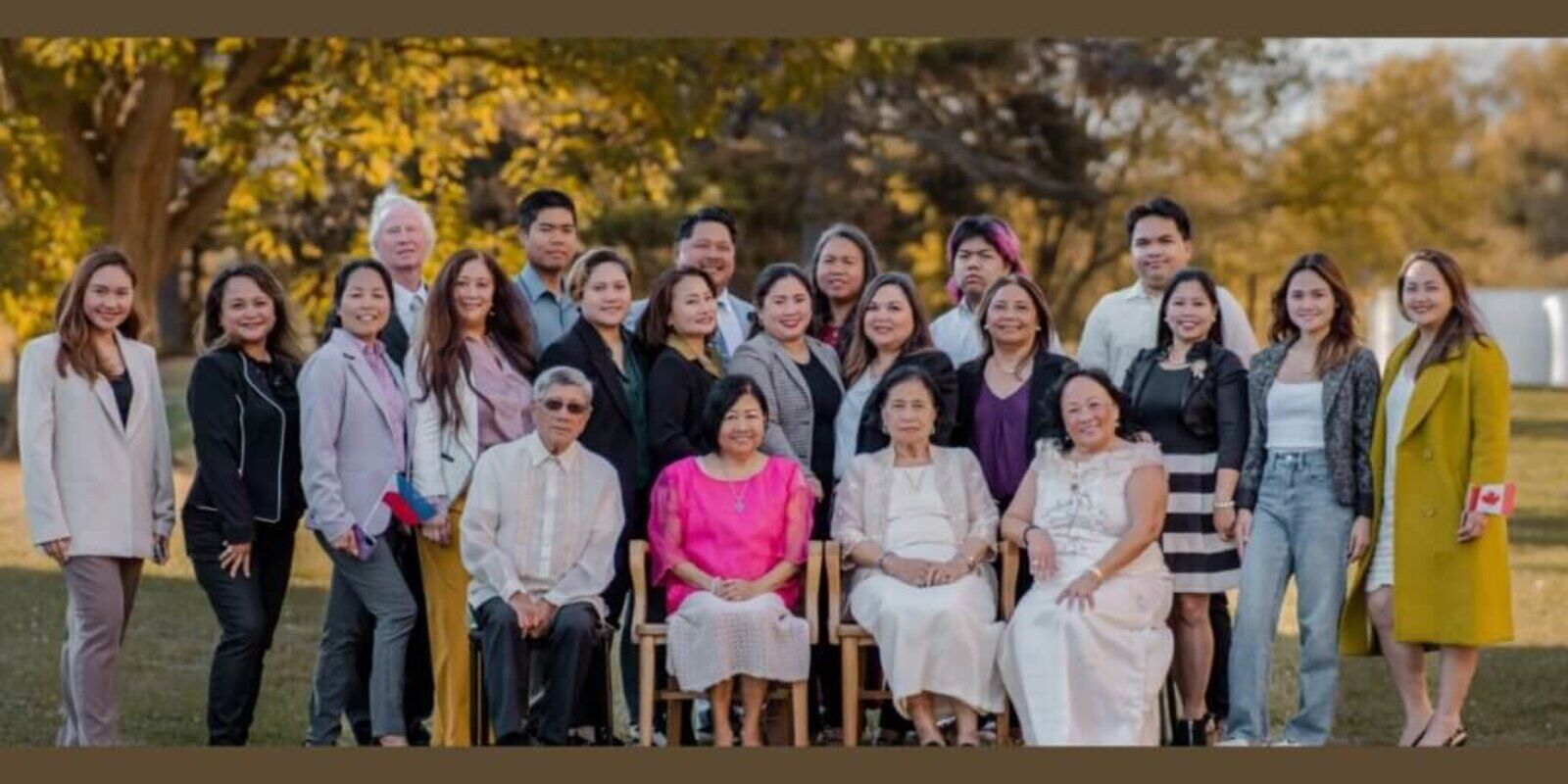 Founders and officers of Mabuhay Fil-Can Inc. pose for a group photo in Kingston. Founded in 2003, the organization has spent more than two decades supporting Filipino Canadians through cultural, community and charitable initiatives. Photo courtesy of Mabuhay Fil-Can Inc.